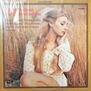 Various Artists Best Of The Great Pop-Country Favorites Vinyl Lp '71